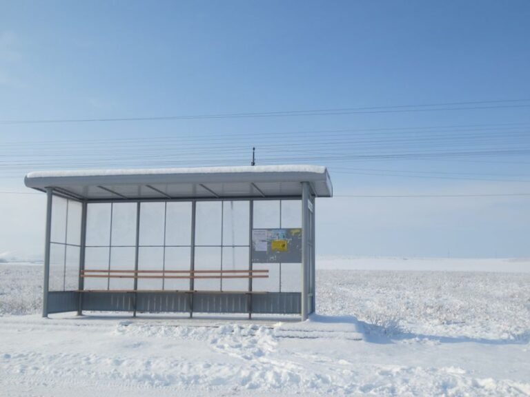 rural bus shelter