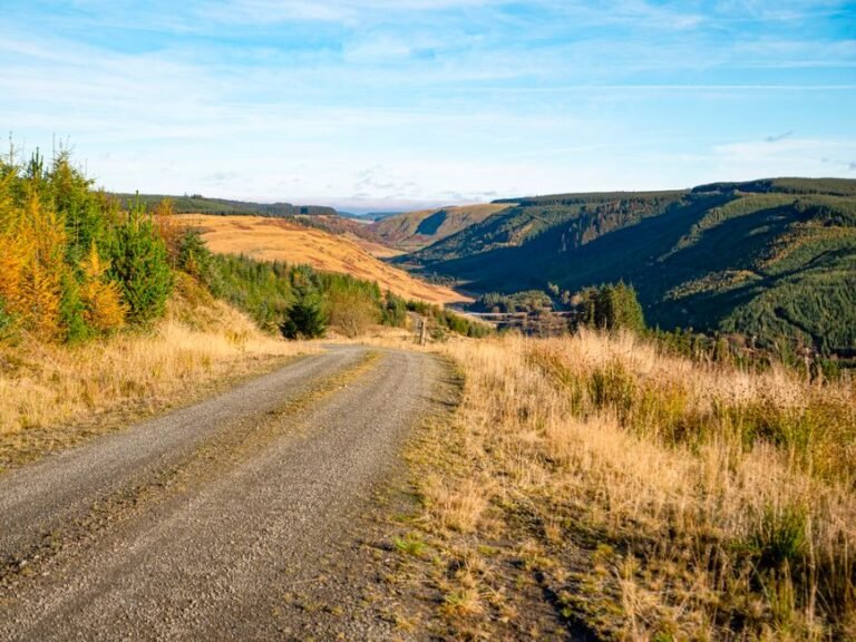 gravel valley road