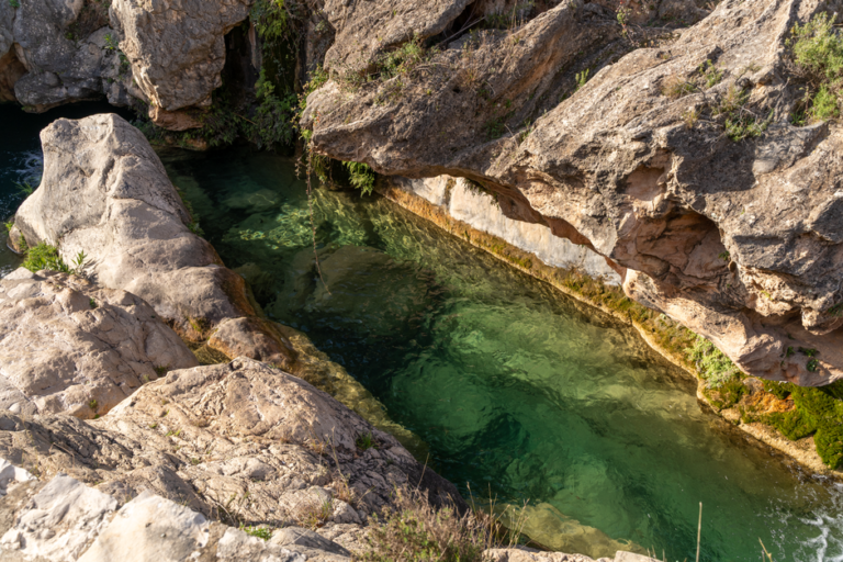 river pools rocks