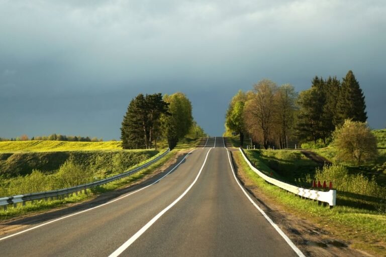 empty country road